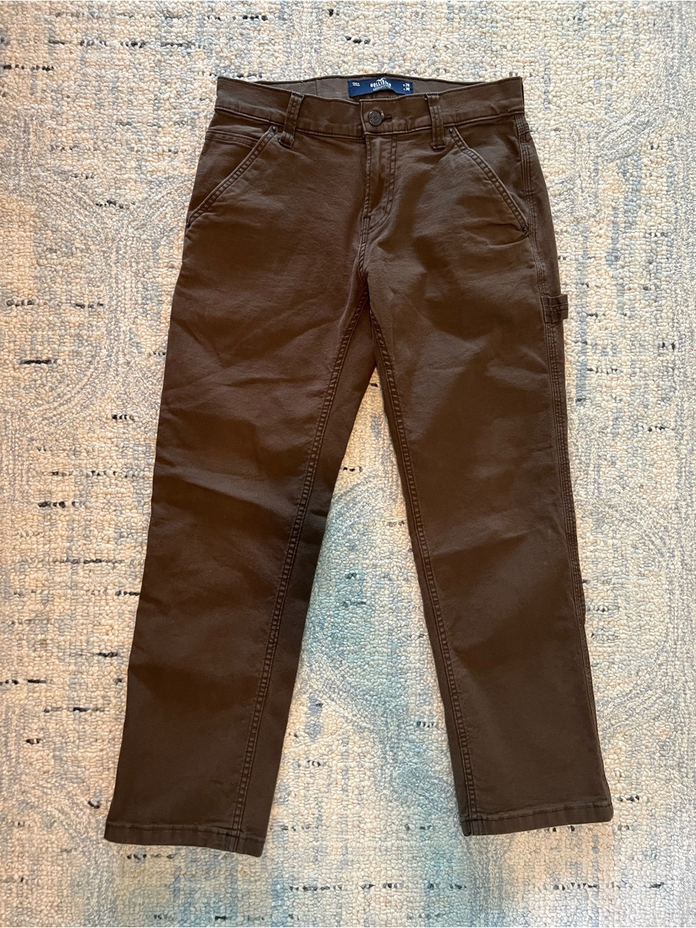 Hollister Men's Brown Slim Carpenter pants